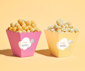 Miniature popcorn boxes