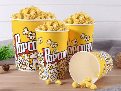 Popcorn Bucket & Cups