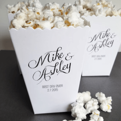 mini popcorn boxes